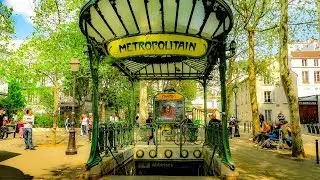 A Walk Around Place des Abbesses, Montmartre, Paris