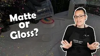 How to Topcoat Resin Art for a Perfect Finish (Matte vs Gloss)
