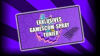 🏆🎁 Fortnite TURNIER! Gewinner erh&auml;lt ein GamesCom SPRAY | Fortnite Battle Royale