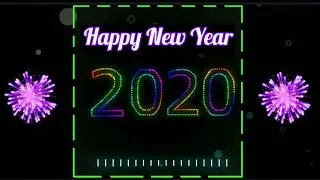 Avee Player Template | Green screen effects - Happy New Year 2020 | #292