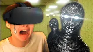 Rec Room VR HORROR games are INSANE... ( backrooms and more! )