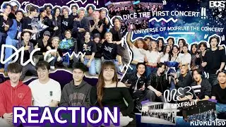 Reaction VLOG BUS ไปดูบรรยากาศความสนุก DICE THE FIRST CONCERT & UNIVERSE OF MXFRUIT THE CONCERT