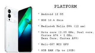INFINIX NOTE 12 G96 KEY SPECS!