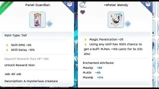 Arcane Master Peter Wendy vs Panel Guardian