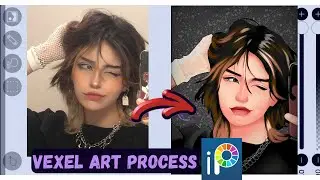 Speedpaint | How to vexel | Vexel art process