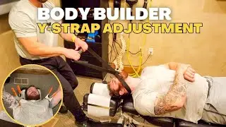 Patient Grew From Y Strap Adjustment  *Bodybuilder Cracks* | Layton Utah Chiropractor