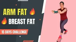 Upper Body Workout at home | Reduce Arms, Chest & Back Fat | Fit with Palak