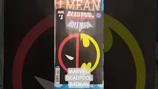Deadpool Batman Marvel crossover out now! #marvel #dccomics #batman #deadpool #comics
