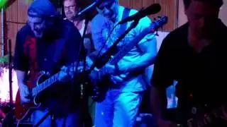 Tim Flynn on the drums
