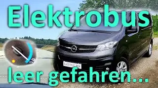 100 km/h Überlandfahrt | So gut hat sich der OPEL Vivaro-e geschlagen.