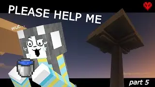 CAN A NOOB MAKE A MOB FARM? - minecraft hardcore part 5