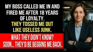 Boss Fired Me After 18 Years With No Warning; But I Knew Something They Didn't   revenge stories