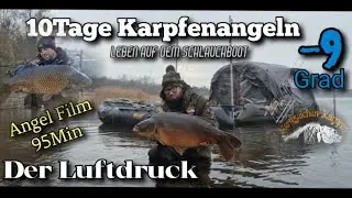 Angeln Film vom Schlauchboot / Karpfenangeln IBoat 500 & Raptor 470 Luftdruck 