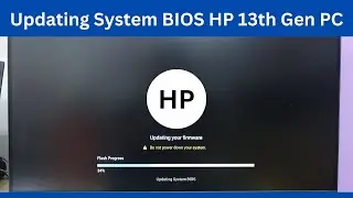 Updating System BIOS for HP 13th Gen PC | BIOS Update 2025 Hp PC