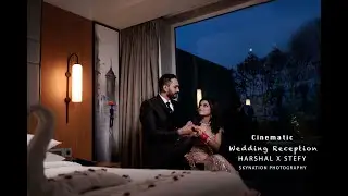 Cinematic Wedding Reception | Harshal x Stefy | Skynation Photography | Marriott Court Yard Nashik