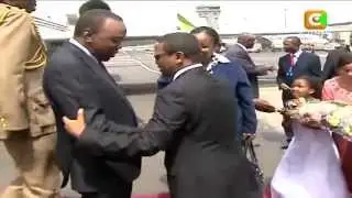 President Kenyatta Leaves For UK