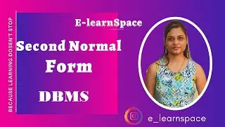 Second Normal Form | Database Management Systems