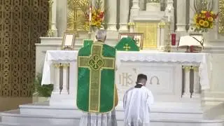 Latin Mass Father Joseph Illo at Star of the Sea SF July 8, 2018 1