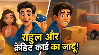 राहुल और क्रेडिट कार्ड का जादू l The Magic of Money l Moral Story for Kids in Hindi l Responsibility