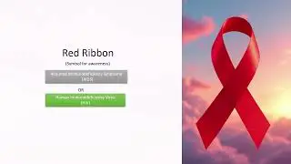 Understanding HIV/AIDS | Red Ribbon Symbol | ELISA Diagnosis & Treatment