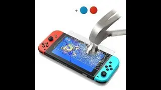 9H + Real Premium Tempered Glass Screen Protector Film For Nintendo Switch 6.2&ldquo;