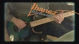Testing out my new Ibanez RG470AHM-BMT (Blue Moon Burst)