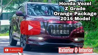 Honda Vezel / Z Grade / Orange Package / 2014 Model