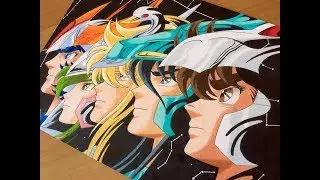 Speed Drawing - Saint Seiya