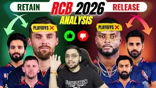 STOP Guessing! RCB's Released Players List for IPL 2026