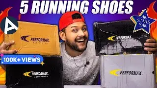 UNBOXING : TOP 5 PERFORMAX SNEAKERS/SHOES UNDER 1000 FOR MEN on AJIO SALE Review 2023 | ONE CHANCE
