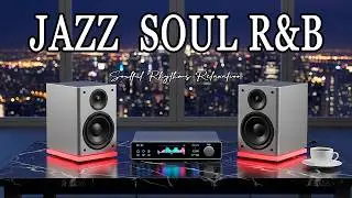 Neon Soundwaves 🌆 Smooth Jazz & Soulful R&B Beats for Relaxed Focus & City Night Rhythms 🎧