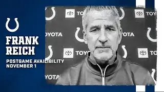 Frank Reich Postgame Press Conference: Colts At Lions