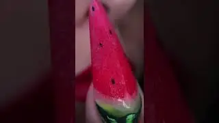 Лучший СЕЗОННЫЙ Дизайн!🍉Маникюр #nails #nailart #tutorial #ногти #дизайнногтей #маникюр #арбуз #мк