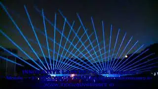 Laser Show Multicolour Laser Beams for Athletic Sports Fest 2025 LED Sword act by Innovative Lasers