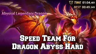 Speed Team Dragon Abyss Hard Summoners War
