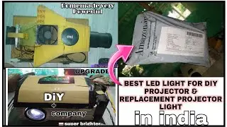 Diy projector LED light!!📽️Best & chip led light for diy projector & replace projector LED