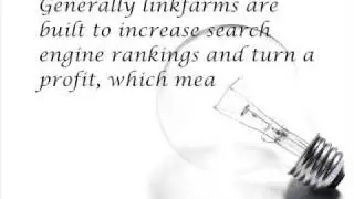 IN SEO WHAT IS A LINK FARM ?