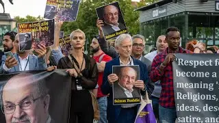Celebrating Dissent 2022 - Protest Action in Defense of Salman Rushdie