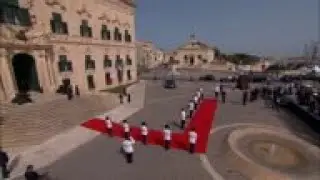 Macron arrives in Malta for South EU Summit