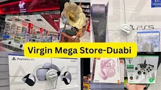 Dubai Virgin Mega Store PS 5 Gadgets Phones #shoppingspree #dubaivlog #dubaimall
