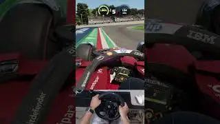 F1 2025 Ferrari Fast Lap Imola 🔥 4K | Logitech G923 #f1shorts #logitechg923 #f1game #racinggame
