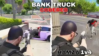 Хамза расправляется с ними (1 против 4) | Bank Truck Codered | Soulcity S2 #lifeinsoulcity