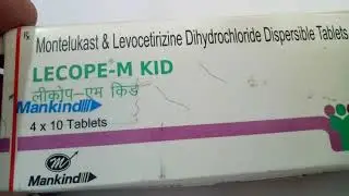 Lecope M Kid Tablet सर्दी जुखाम  की  दवा
