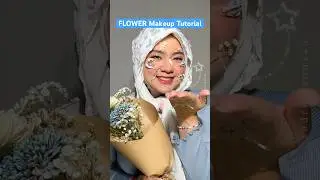 Flower makeup tutorial🌸 #makeupart #makeuptutorial #douyinmakeup #spring #easymakeup #pinterest