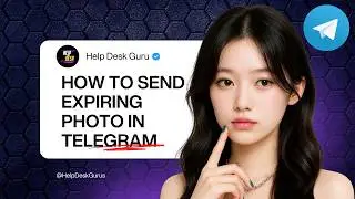 HOW TO SEND EXPIRING PHOTO IN TELEGRAM