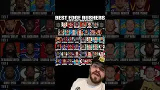 Best Edge Rushers in the NFL Today Tier List 2023 #nfl #nflfootball #nflpicks