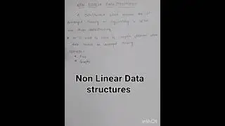 Non Linear Data Structure #DataStructures