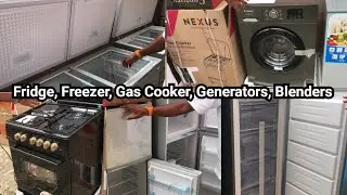 EDO: Price Of Standing AC Plasma TV, Gas Cooker, Blenders, Freezers Fridge, Generators In Benin City