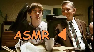 Pelíšky ASMR (For Meditation, Relaxation and Studying - 3 Minutes - Paper, Fire & Water Sounds)