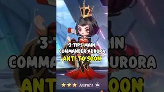 TIPS MAIN COMMANDER AURORA #MagicChessGoGo #MCGGIDCreators